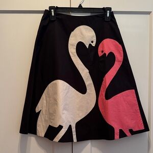 Kate Spade Flamingo Skirt Sz 0